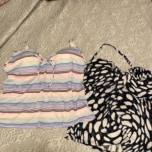 Victoria Secret Tankini Top Set